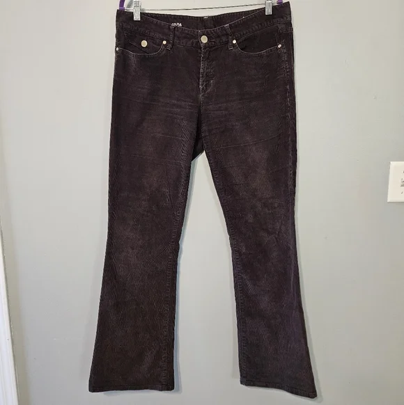 GAP Women's Boot Cut Corduroy Pants in Brown - Picture 1 of 6